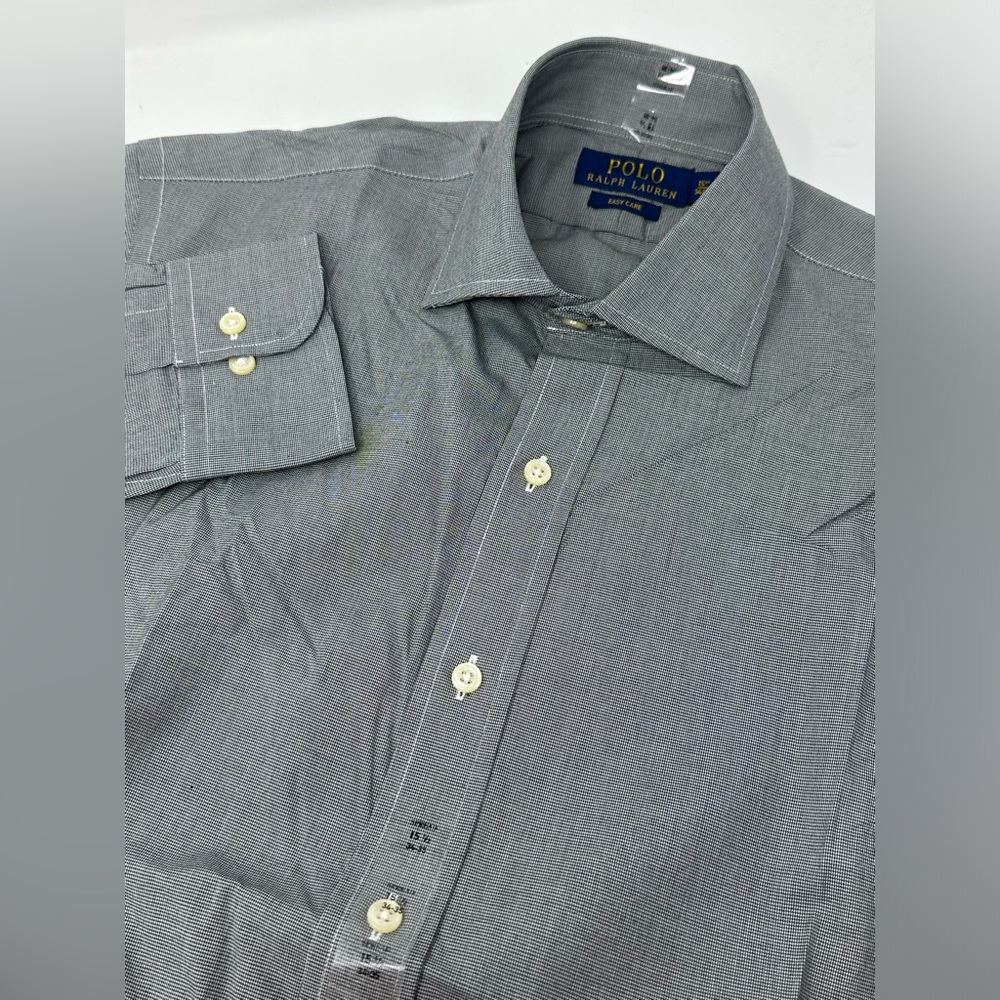 NWT Polo Ralph Lauren Gray Men’s Easy Care Shirt X1